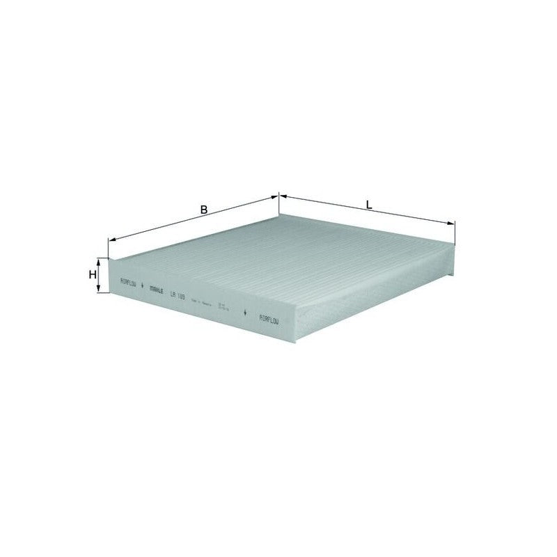 Filtru habitaclu MAHLE LA 189