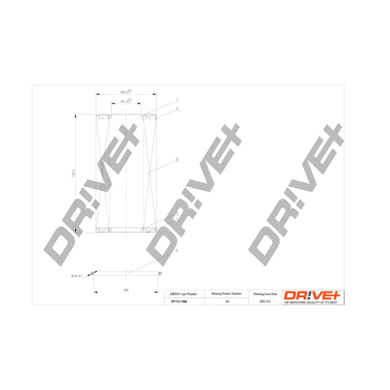 Filtru ulei Dr!ve+ DP1110.11.0086