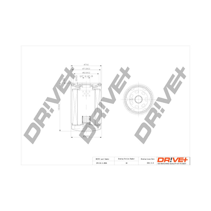 Filtru ulei Dr!ve+ DP1110.11.0056