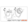 Filtru combustibil Dr!ve+ DP1110.13.0199