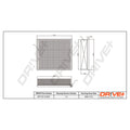 Filtru aer Dr!ve+ DP1110.10.0221