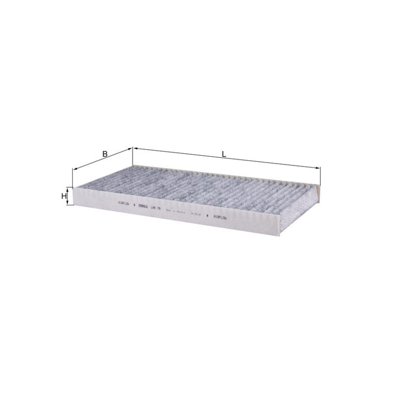 Filtru habitaclu MAHLE LAK 78