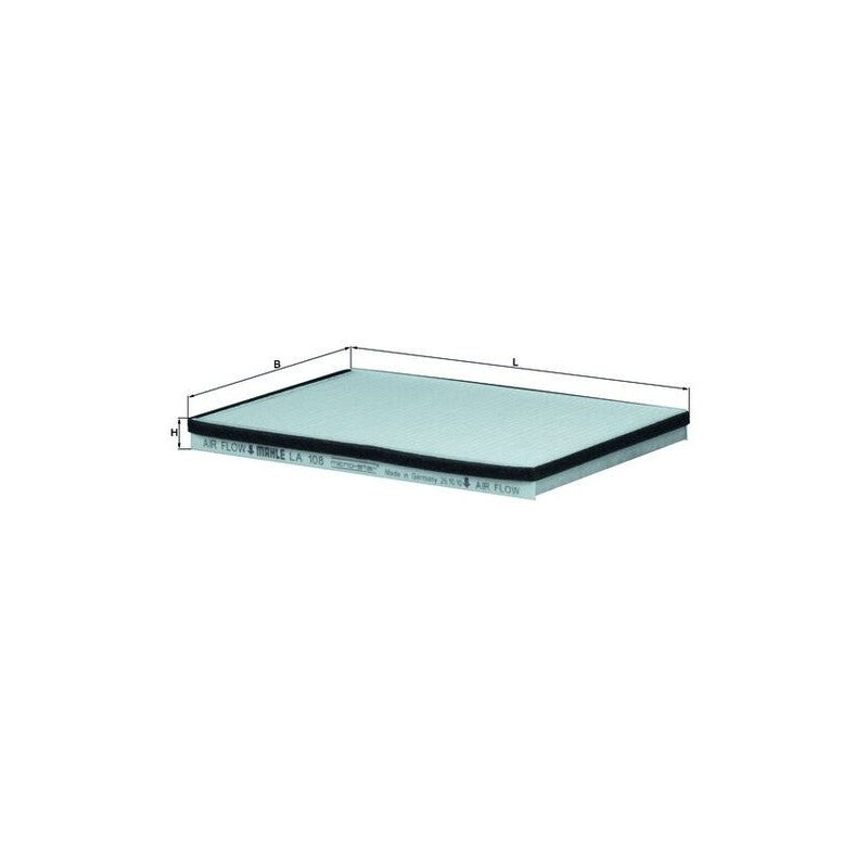 Filtru habitaclu MAHLE LA 108