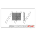 Filtru habitaclu Dr!ve+ DP1110.12.230