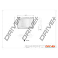 Filtru aer Dr!ve+ DP1110.10.0141