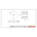 Filtru combustibil Dr!ve+ DP1110.13.0048