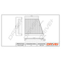 Filtru habitaclu Dr!ve+ DP1110.12.0048
