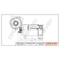 Filtru combustibil Dr!ve+ DP1110.13.0206