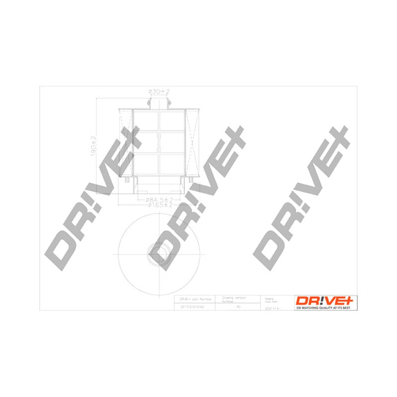 Filtru aer Dr!ve+ DP1110.10.0192