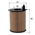 Filtru ulei VALEO 586665