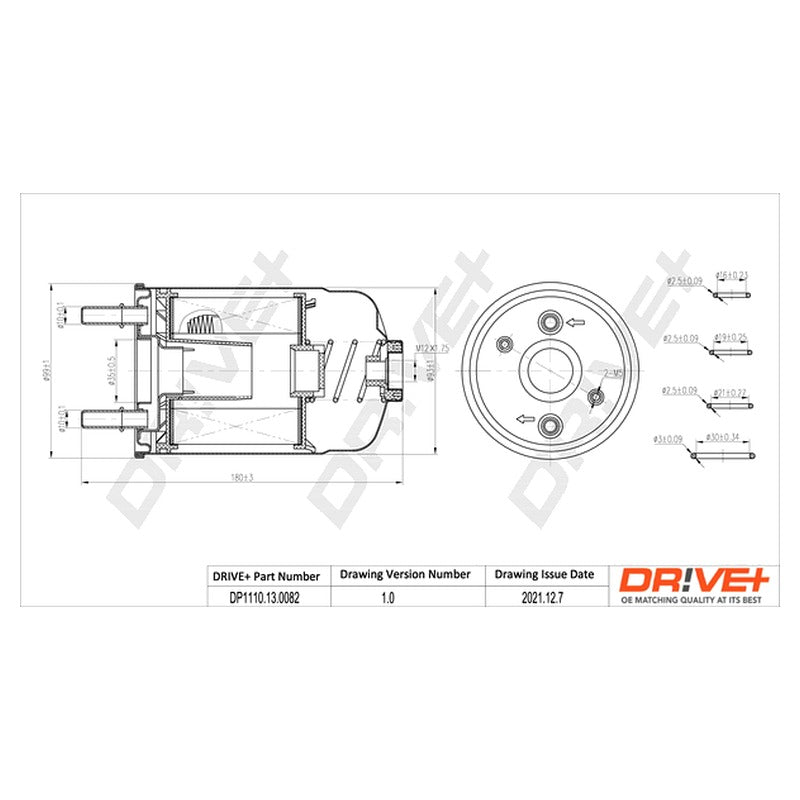 Filtru combustibil Dr!ve+ DP1110.13.0082