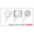 Filtru ulei Dr!ve+ DP1110.11.0306