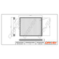 Filtru habitaclu BOSCH 1 987 435 198