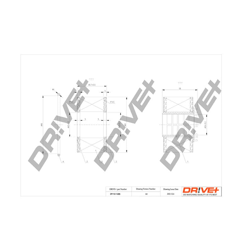 Filtru ulei Dr!ve+ DP1110.11.0055