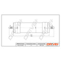 Filtru combustibil Dr!ve+ DP1110.13.0161
