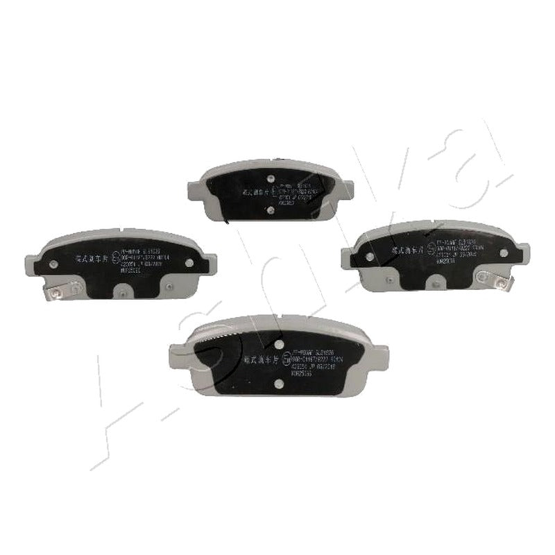 Set placute frana Ashika 51-0W-W05
