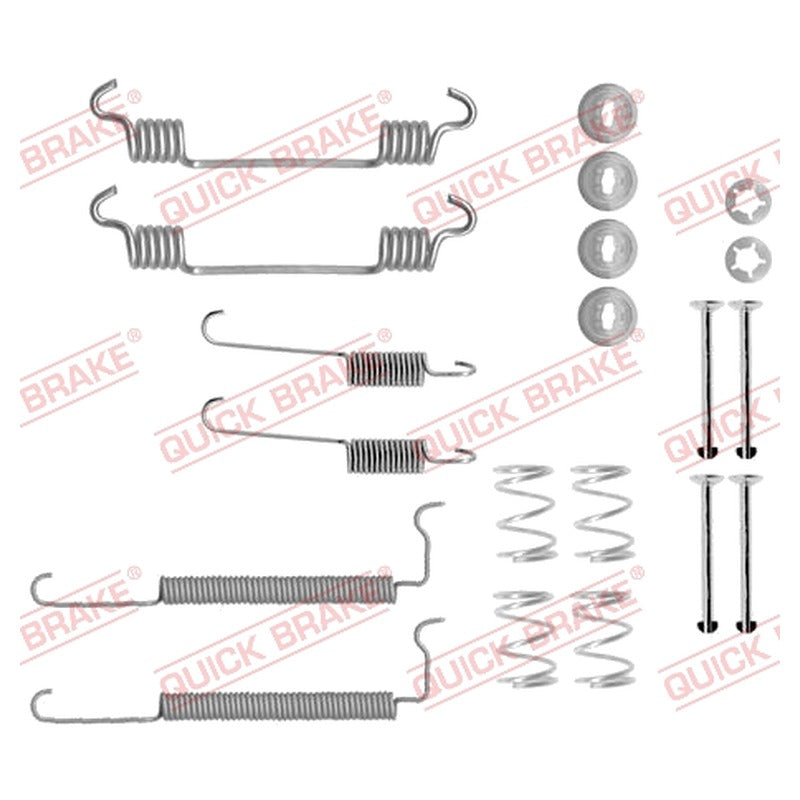 Kit accesorii saboti frana QUICK BRAKE 105-0710