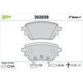 Set placute frana VALEO 302698