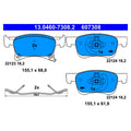 Set placute frana ATE 13.0480-4722.2