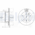 Disc frana DELPHI BG3236