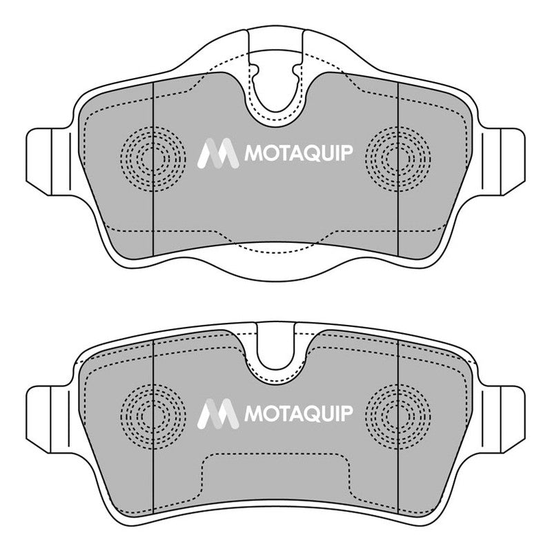 Set placute frana MOTAQUIP LVXL1403