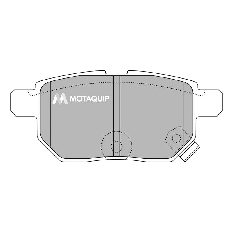 Set placute frana MOTAQUIP LVXL1363