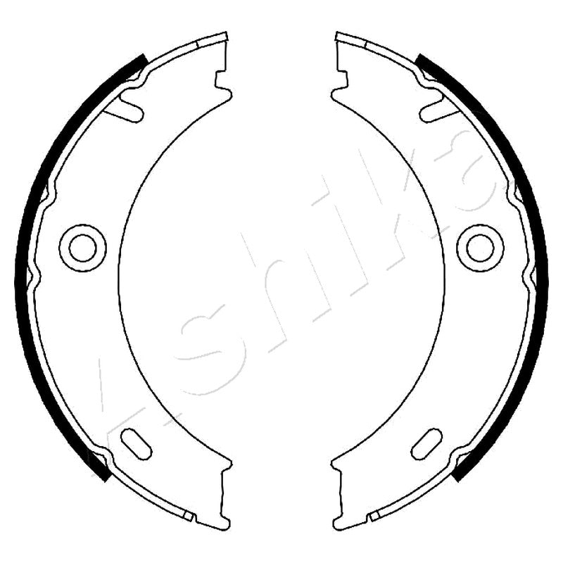 Set saboti frana Ashika 55-00-0503