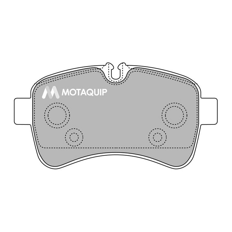 Set placute frana MOTAQUIP LVXL1379