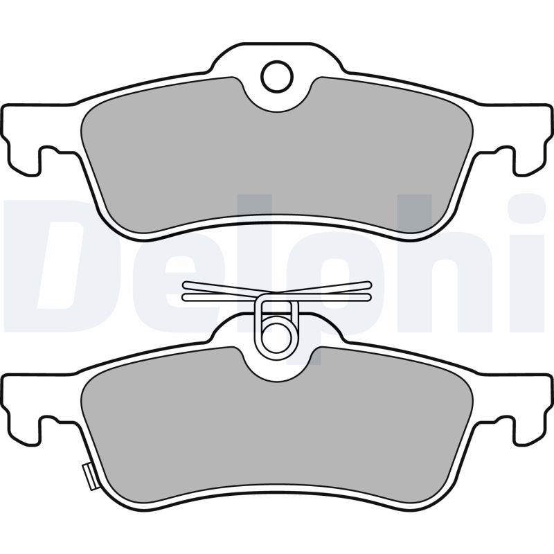 Set placute frana DELPHI LP3147