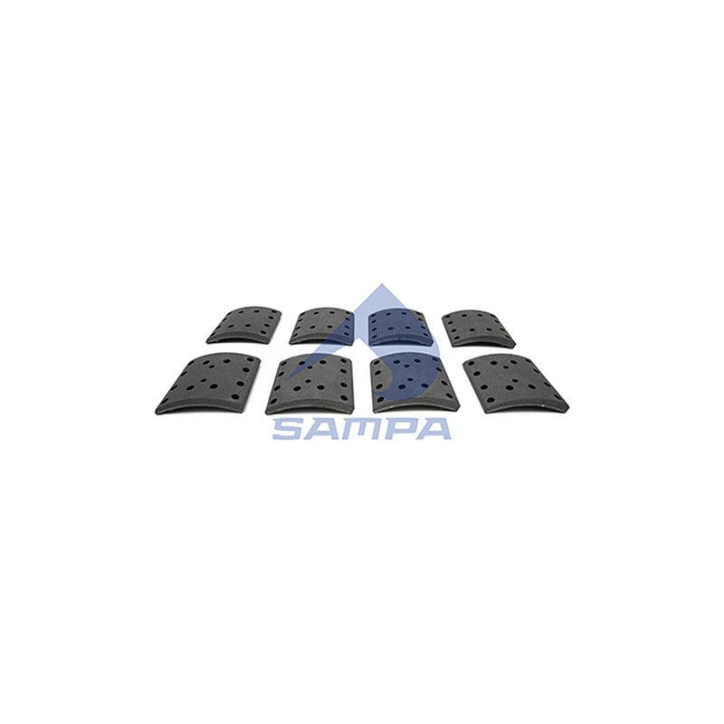 Set garnituri frana tambur SAMPA 09662701