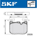 Set placute frana SKF VKBP 80467