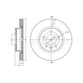 Disc frana SKF VKBD 80227 V1