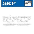 Set placute frana SKF VKBP 80082