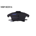 Set placute frana SKF VKBP 80359 A