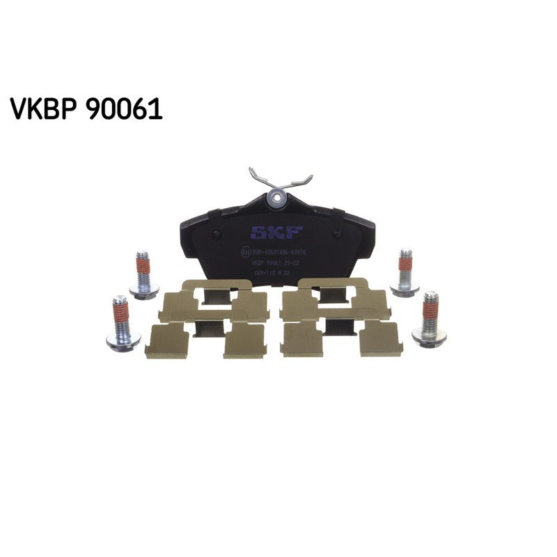 Set placute frana SKF VKBP 90061