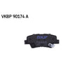 Set placute frana SKF VKBP 90174 A
