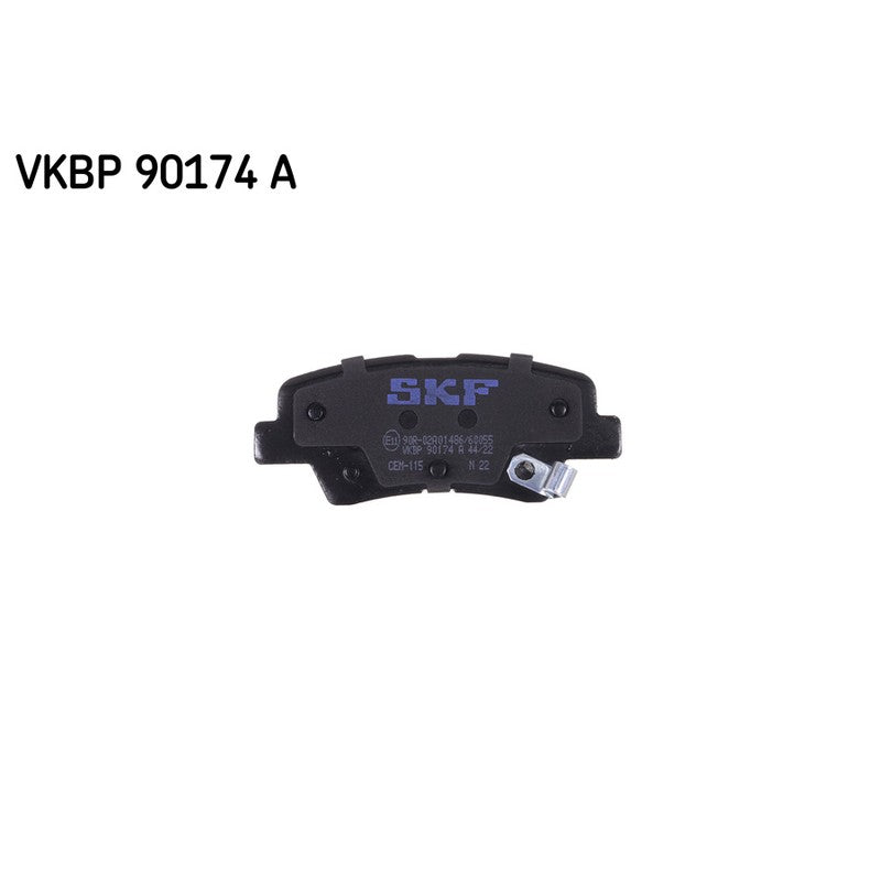 Set placute frana SKF VKBP 90174 A