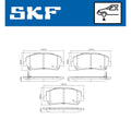 Set placute frana SKF VKBP 80406 A