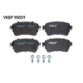 Set placute frana SKF VKBP 90059