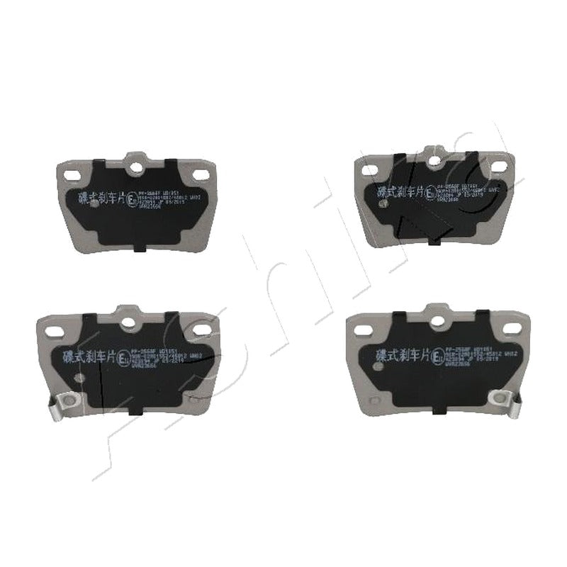 Set placute frana Ashika 51-02-256
