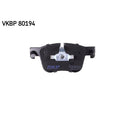 Set placute frana SKF VKBP 80194