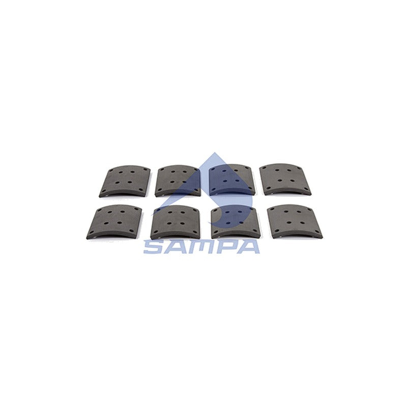 Set garnituri frana tambur SAMPA 096.633C