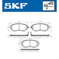 Set placute frana SKF VKBP 80545 A