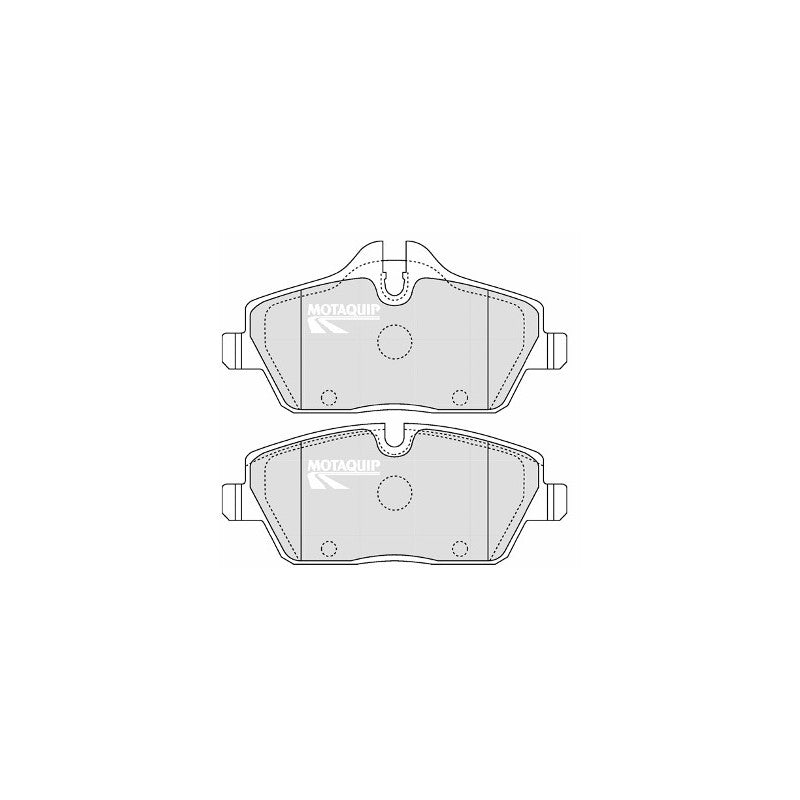 Set placute frana MOTAQUIP LVXL1277