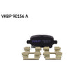 Set placute frana SKF VKBP 90156 A