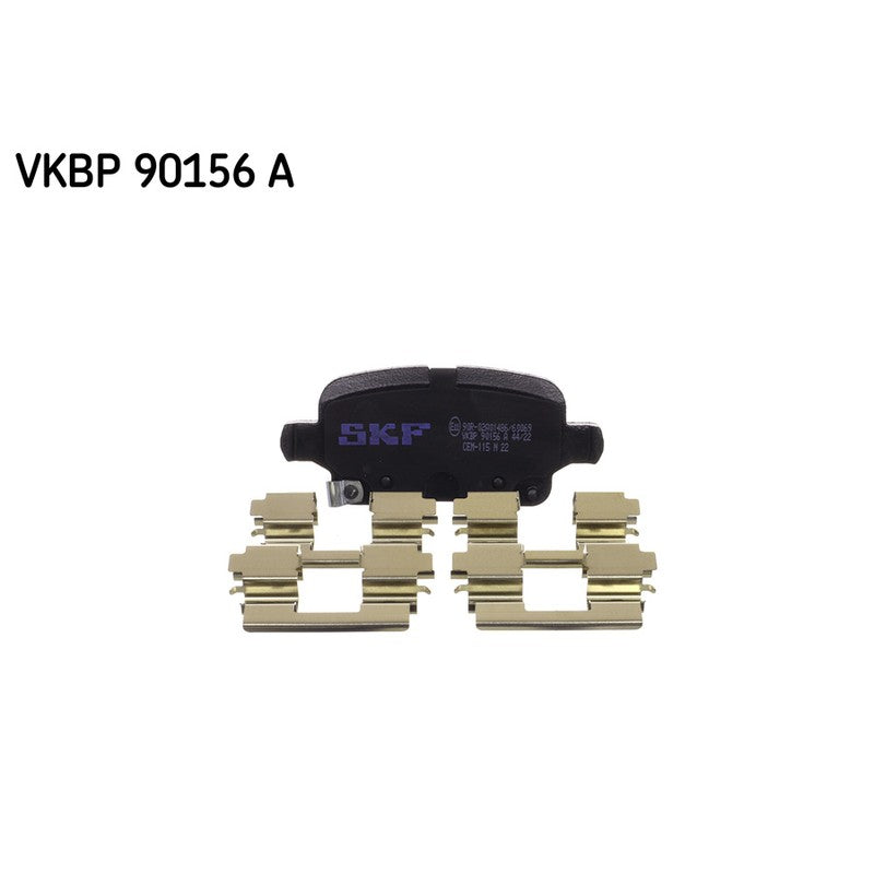 Set placute frana SKF VKBP 90156 A
