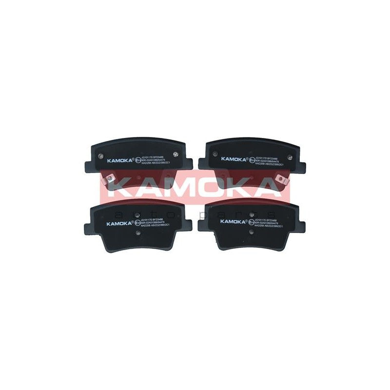 Set placute frana KAMOKA JQ101170