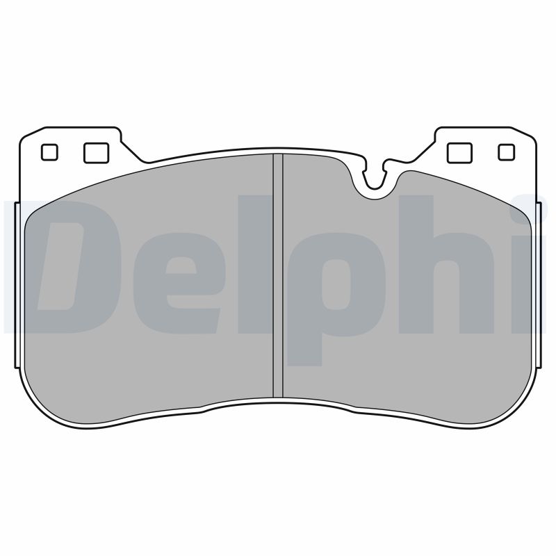 Set placute frana DELPHI LP3626