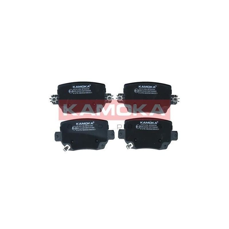Set placute frana KAMOKA JQ101494