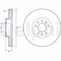Disc frana DELPHI BG4805C